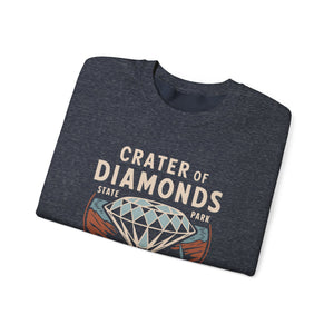 Crater of Diamonds State Park Arkansas Gildan Unisex Crewneck Sweatshirt