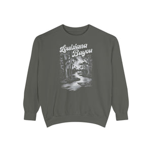 Louisiana Bayou Comfort Colors Unisex Sweatshirt