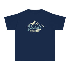 Denali National Park Alaska Comfort Colors Youth Kids T-Shirt