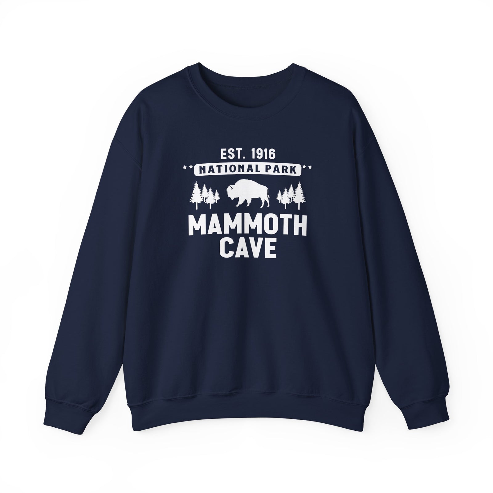 Mammoth Cave National Park Kentucky Gildan Unisex Crewneck Sweatshirt