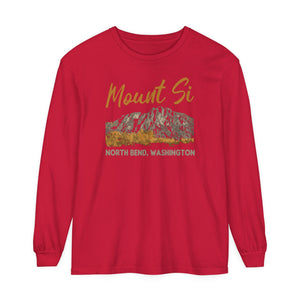 Mount Si Washington Comfort Colors Unisex Long Sleeve T-Shirt
