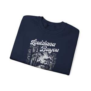 Louisiana Bayou Gildan Unisex Crewneck Sweatshirt