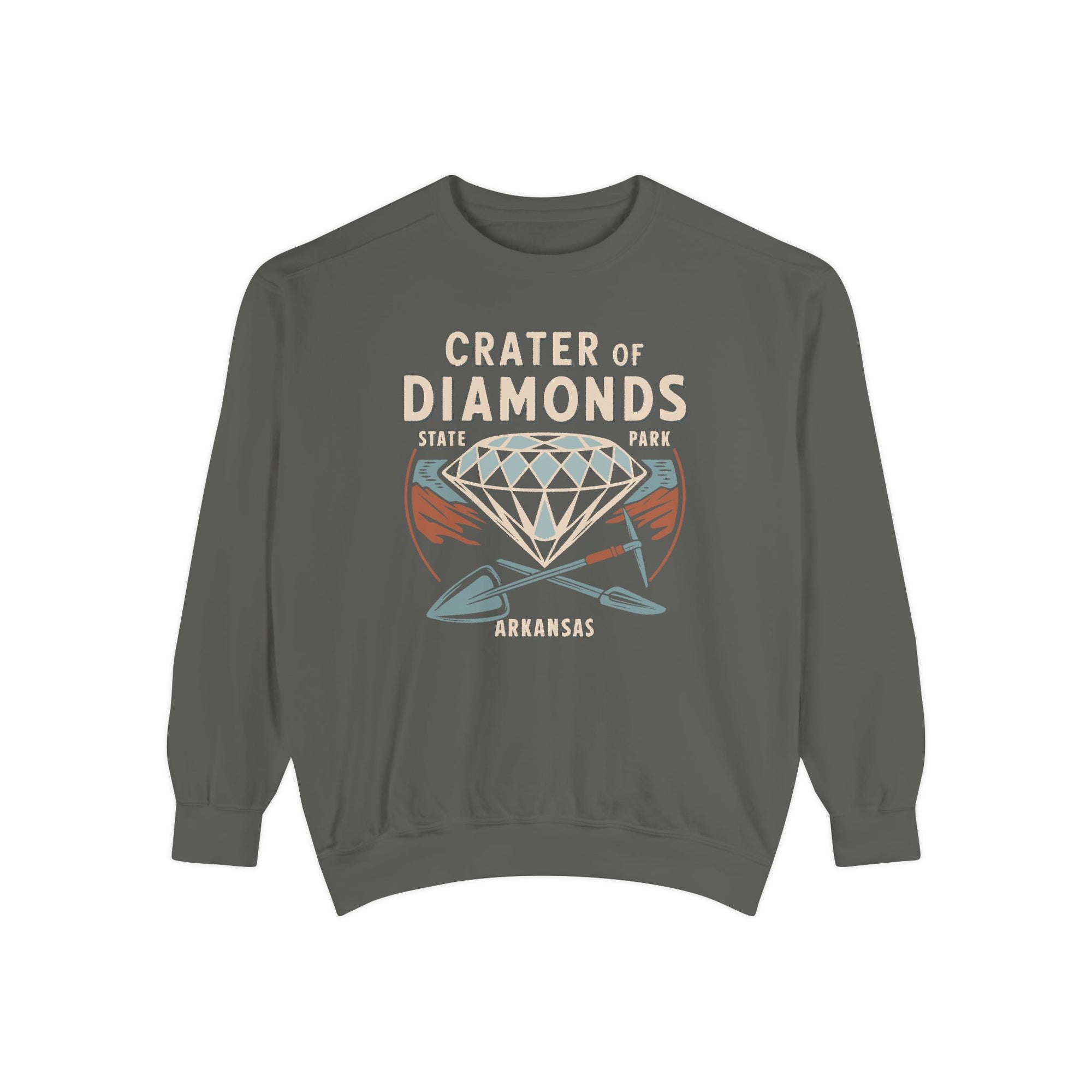 Crater of Diamonds State Park Arkansas Comfort Colors Unisex Sweatshirt