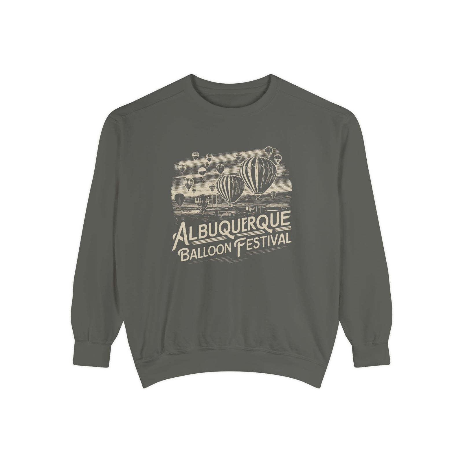 Albuquerque Hot Air Balloon Festival New Mexico Comfort Colors Unisex Sweatshirt
