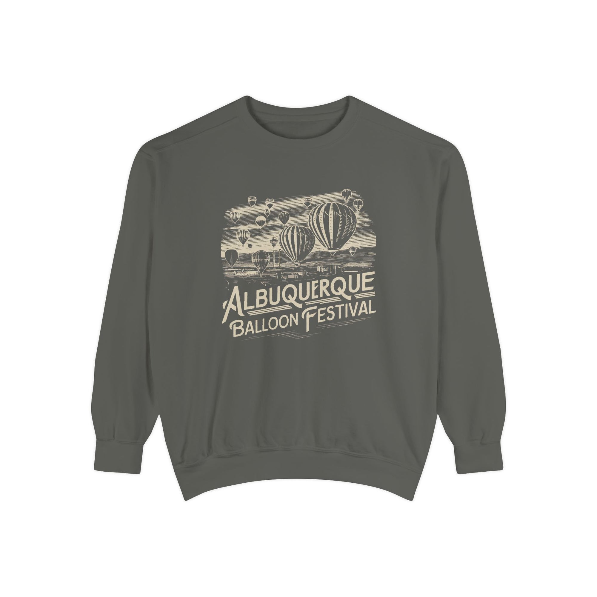 Albuquerque Hot Air Balloon Festival New Mexico Comfort Colors Unisex Sweatshirt