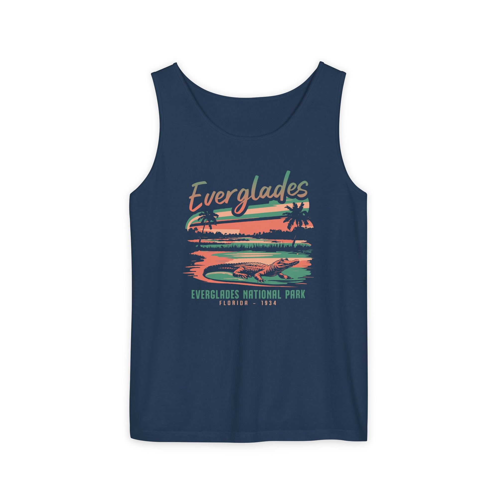 Everglades National Park Florida Comfort Colors Tank Top