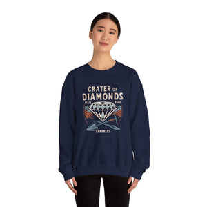 Crater of Diamonds State Park Arkansas Gildan Unisex Crewneck Sweatshirt