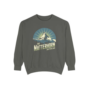 Matterhorn Switzerland Comfort Colors Unisex Sweatshirt