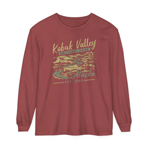 Kobuk Valley National Park Alaska Comfort Colors Unisex Long Sleeve T-Shirt