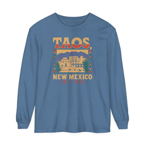 Taos New Mexico Comfort Colors Unisex Long Sleeve T-Shirt