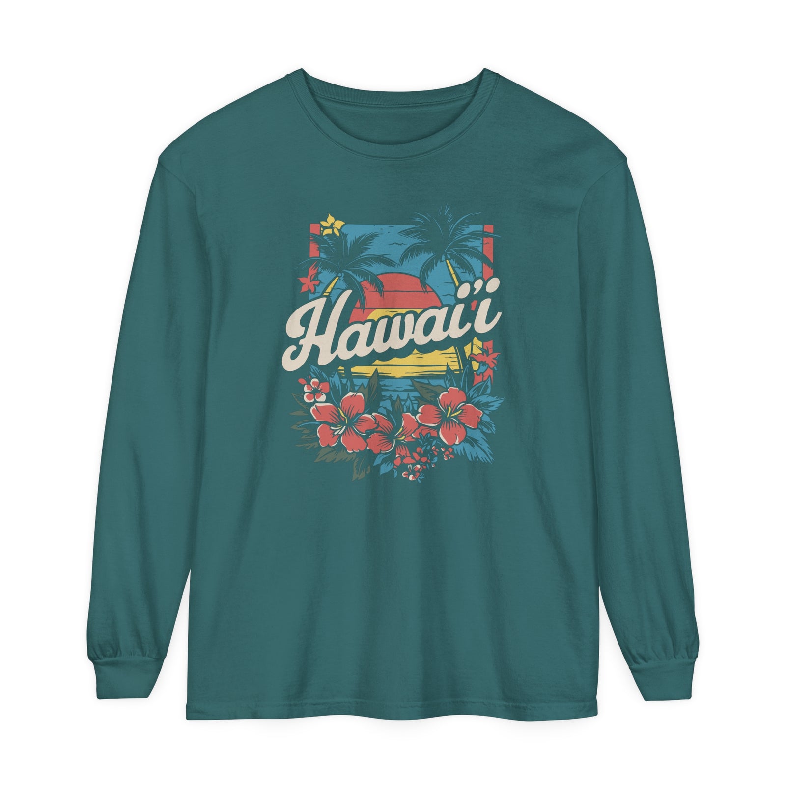 Hawaii Comfort Colors Unisex Long Sleeve T-Shirt