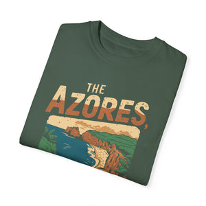 The Azores Portugal Comfort Colors Unisex T-Shirt