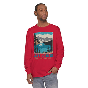 Lake Louise Banff National Park Alberta Comfort Colors Unisex Long Sleeve T-Shirt