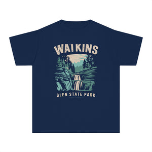 Watkins Glen State Park New York Comfort Colors Youth Kids T-Shirt