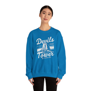 Devils Tower Wyoming Gildan Unisex Crewneck Sweatshirt