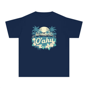 Oahu Hawaii Comfort Colors Youth Kids T-Shirt