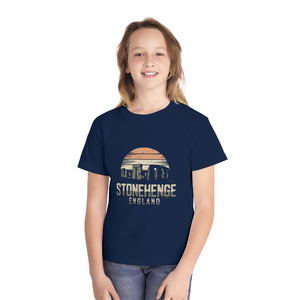 Stonehenge England Comfort Colors Youth Kids T-Shirt