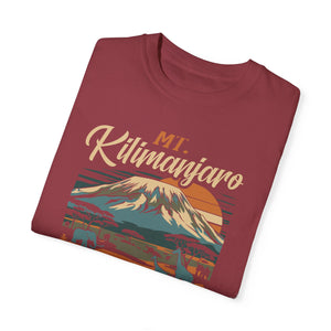 Mount Kilimanjaro Tanzania Comfort Colors Unisex T-Shirt