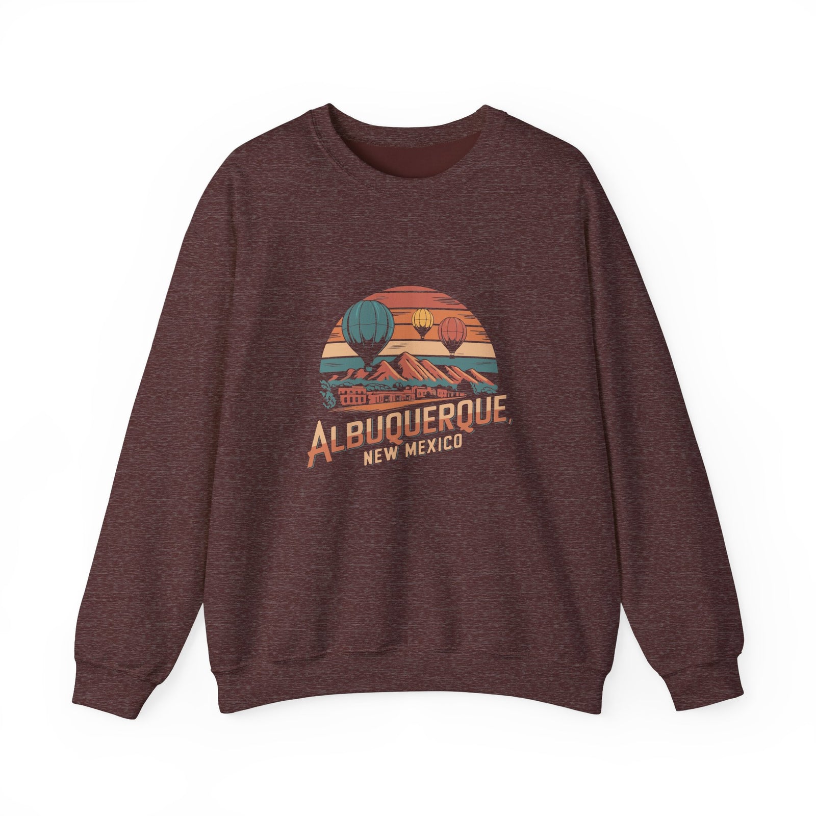 Albuquerque Hot Air Balloon Festival New Mexico Gildan Unisex Crewneck Sweatshirt