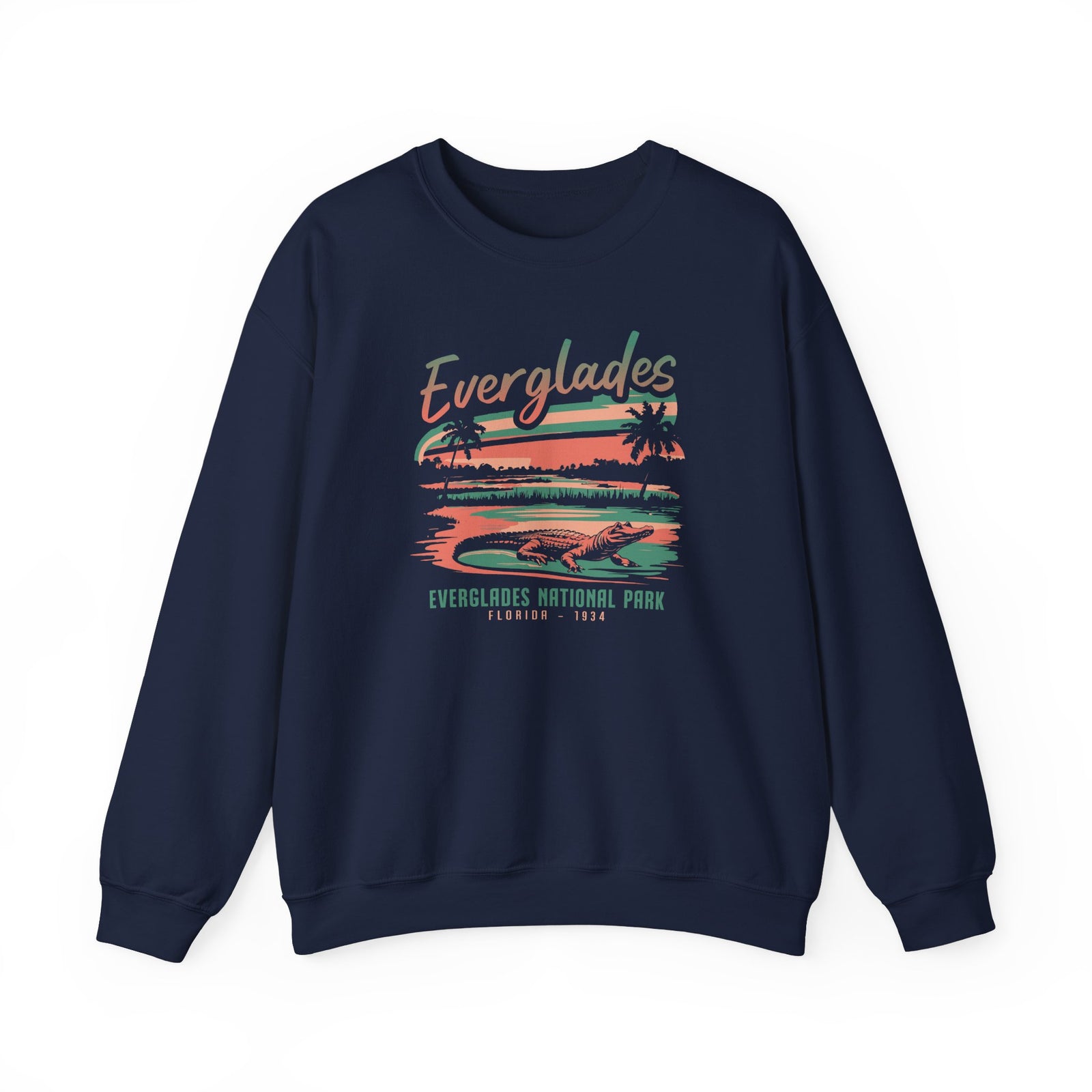 Everglades National Park Florida Gildan Unisex Crewneck Sweatshirt