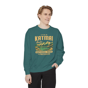 Katmai National Park Alaska Comfort Colors Unisex Sweatshirt