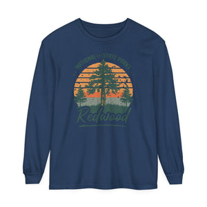 Redwood National Park California Comfort Colors Unisex Long Sleeve T-Shirt