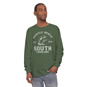 Myrtle Beach South Carolina Comfort Colors Unisex Long Sleeve T-Shirt