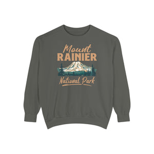 Mount Rainier National Park Washington Comfort Colors Unisex Sweatshirt