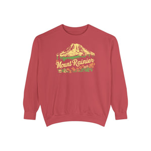Mount Rainier Washington Comfort Colors Unisex Sweatshirt