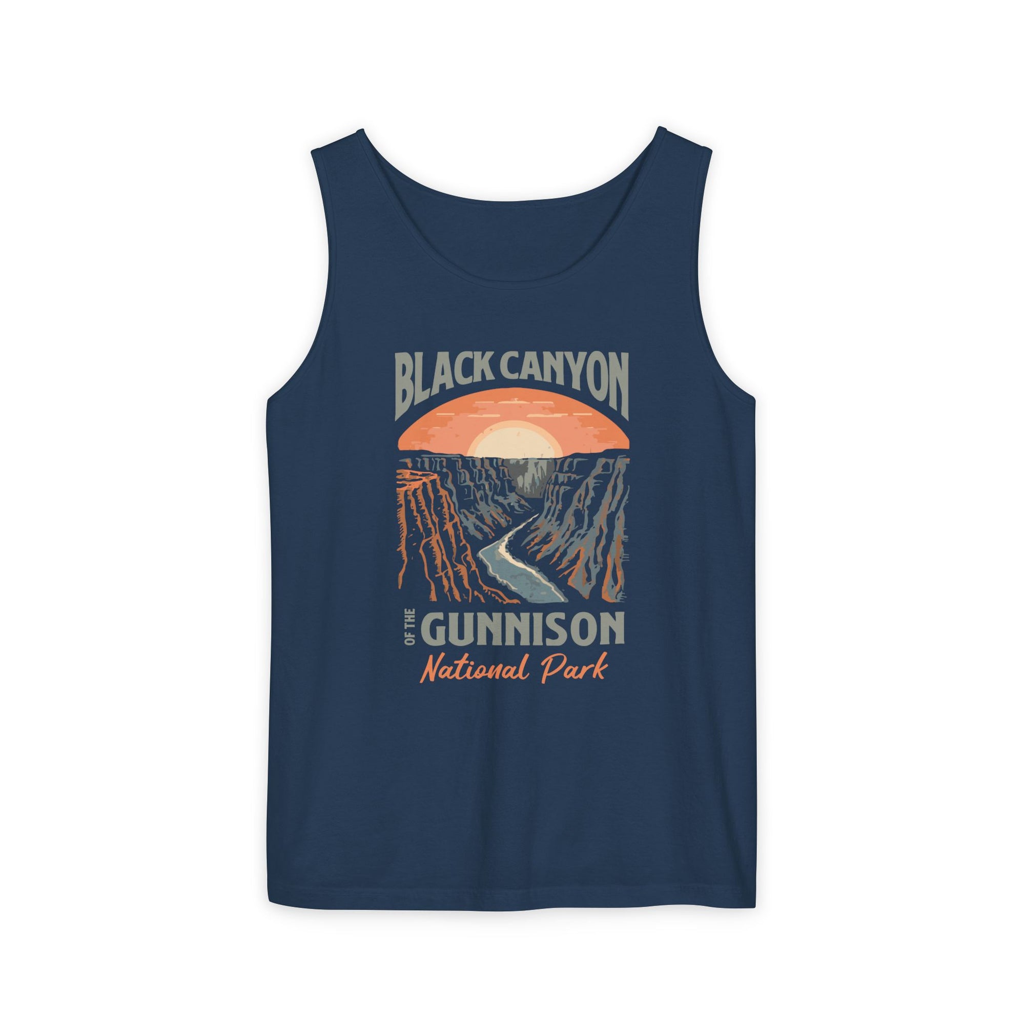 Black Canyon of the Gunnison Colorado Comfort Colors Tank Top