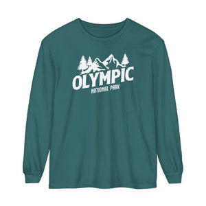 Olympic National Park Washington Comfort Colors Unisex Long Sleeve T-Shirt