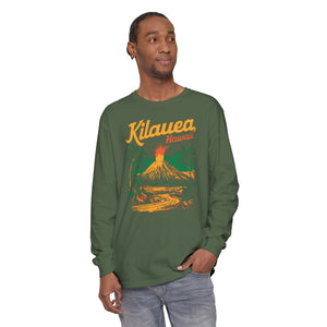 Kīlauea Hawaii Comfort Colors Unisex Long Sleeve T-Shirt