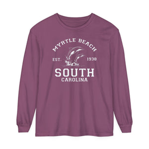Myrtle Beach South Carolina Comfort Colors Unisex Long Sleeve T-Shirt