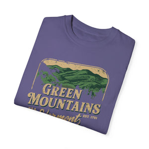 Green Mountains Vermont Comfort Colors Unisex T-Shirt