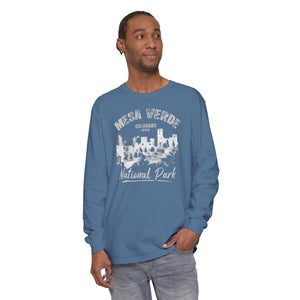 Mesa Verde National Park Colorado Comfort Colors Unisex Long Sleeve T-Shirt