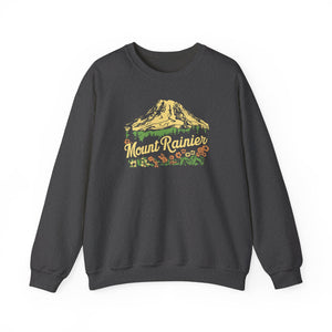 Mount Rainier Washington Gildan Unisex Crewneck Sweatshirt