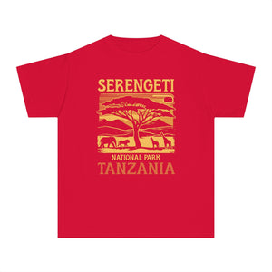 Serengeti Tanzania Comfort Colors Youth Kids T-Shirt
