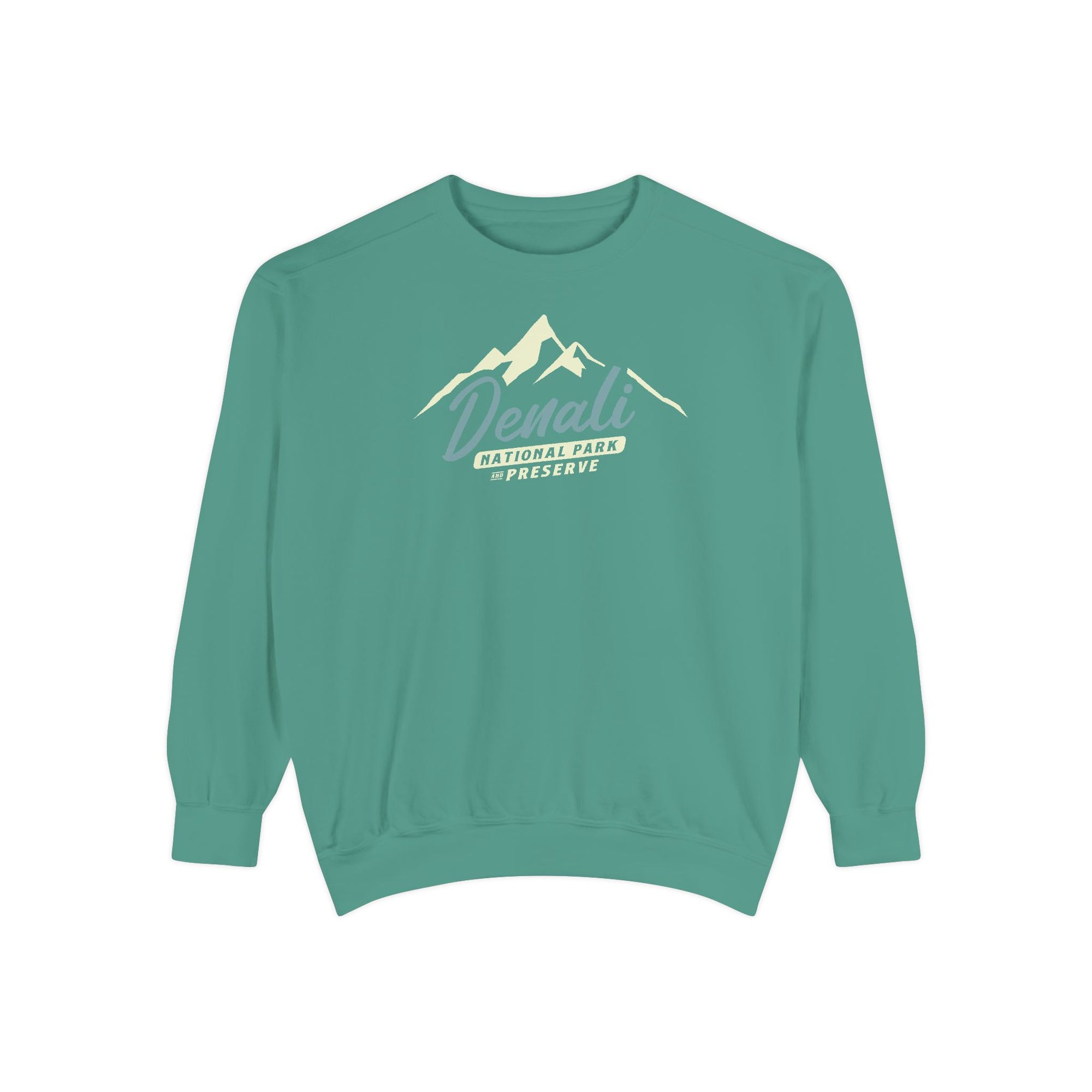 Denali National Park Alaska Comfort Colors Unisex Sweatshirt