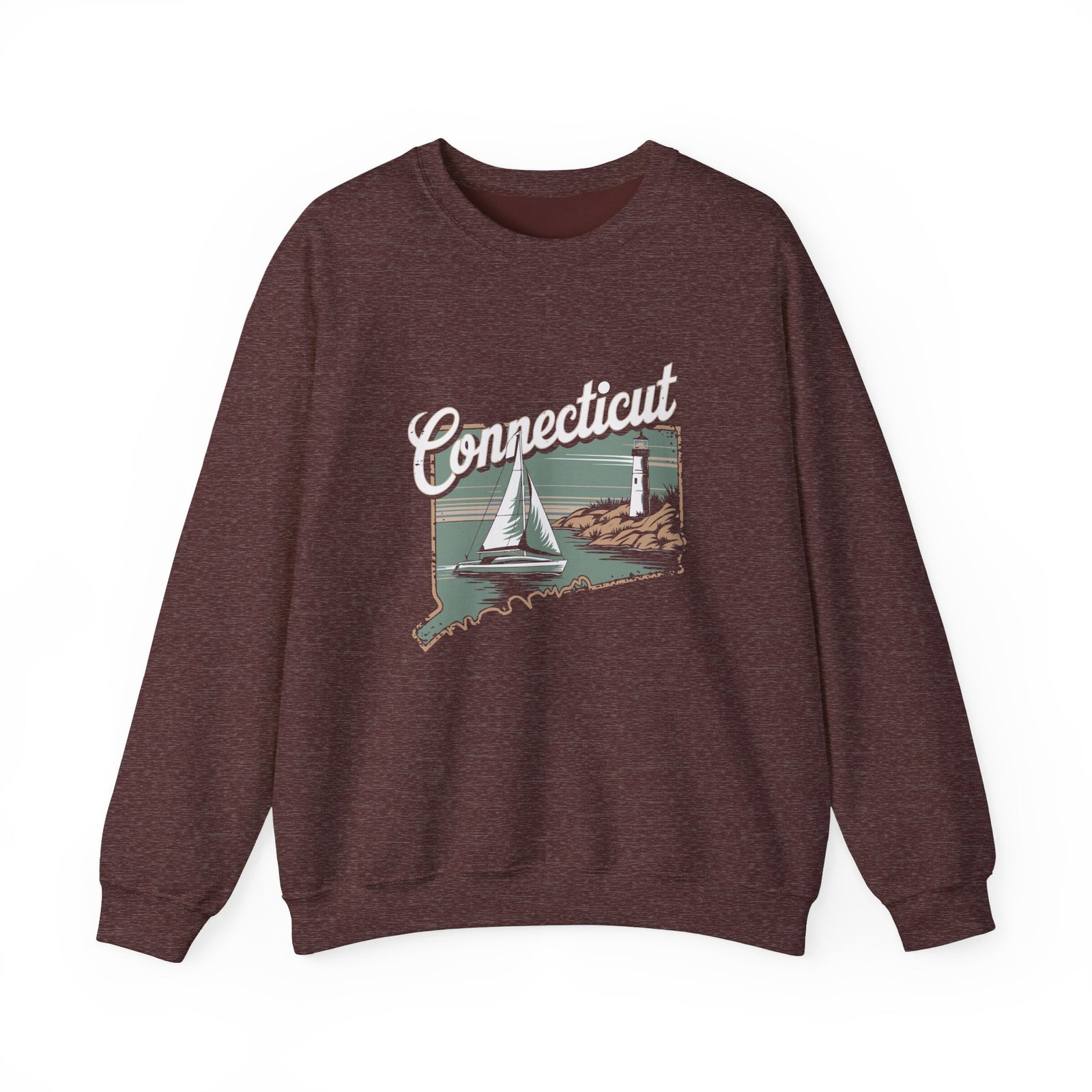 Connecticut Gildan Unisex Crewneck Sweatshirt
