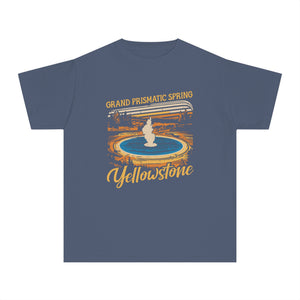 Grand Prismatic Spring Yellowstone Comfort Colors Youth Kids T-Shirt