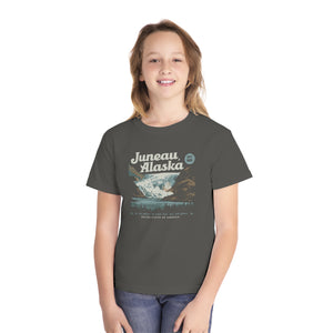 Juneau Alaska Comfort Colors Youth Kids T-Shirt