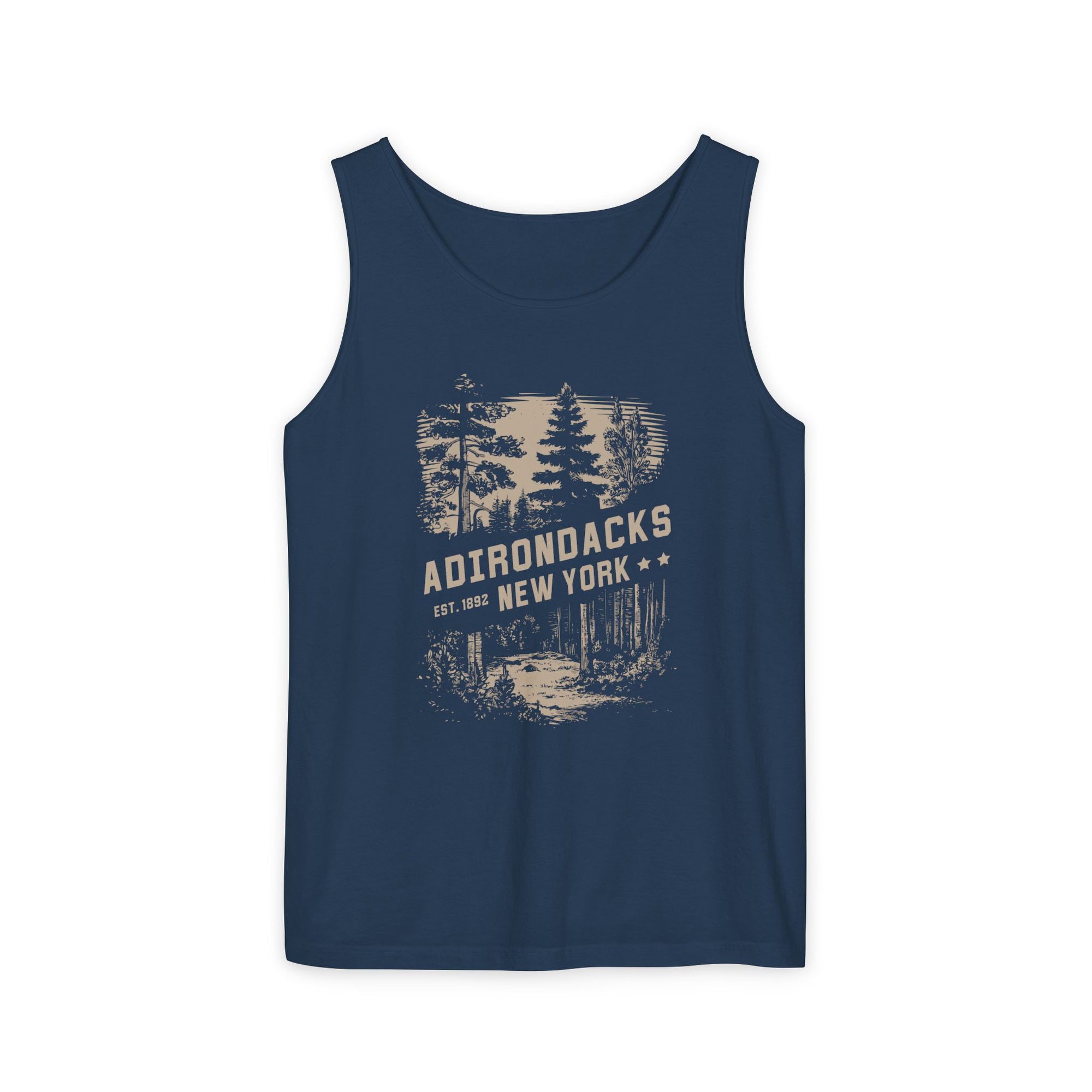 Adirondacks New York Comfort Colors Tank Top