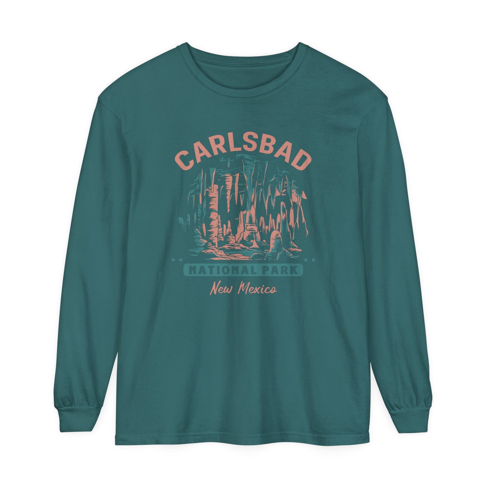 Carlsbad Caverns National Park New Mexico Comfort Colors Unisex Long Sleeve T-Shirt
