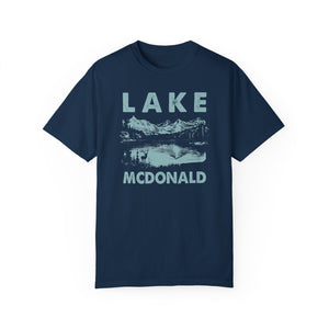 Lake McDonald Glacier National Park Montana Comfort Colors Unisex T-Shirt