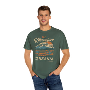 Mount Kilimanjaro Tanzania Comfort Colors Unisex T-Shirt