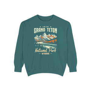 Grand Teton National Park Wyoming Comfort Colors Unisex Sweatshirt