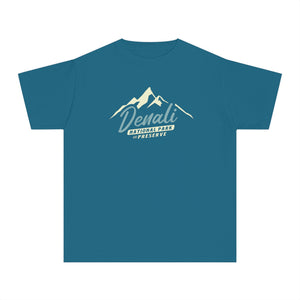 Denali National Park Alaska Comfort Colors Youth Kids T-Shirt