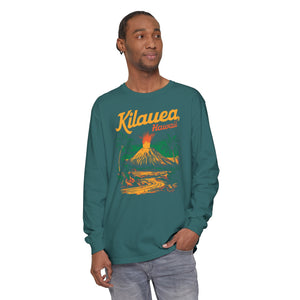 Kīlauea Hawaii Comfort Colors Unisex Long Sleeve T-Shirt