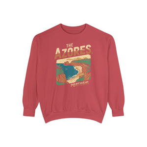 The Azores Portugal Comfort Colors Unisex Sweatshirt