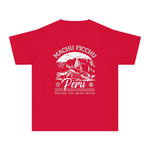 Machu Picchu Peru Comfort Colors Youth Kids T-Shirt